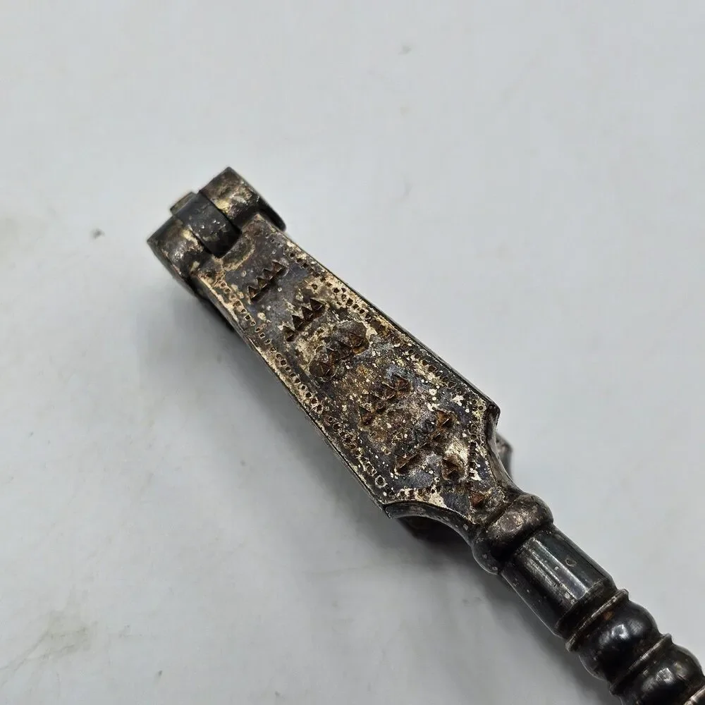 Vintage Silver Plated Nutcracker